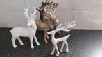 Decoratieve Herten Beelden Set, Ophalen of Verzenden, Zo goed als nieuw, Kunststof, Minder dan 25 cm
