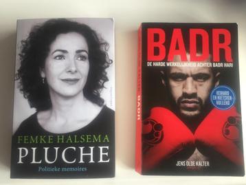 Biografieën Femke Halsema en Badr Hari