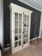 Klassiek Engelse vitrinekast, Huis en Inrichting, Kasten | Vitrinekasten, Ophalen, 100 tot 150 cm, 200 cm of meer, Engels