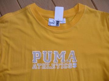 PUMA t- shirt geel maat S beschikbaar voor biedingen