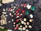 Vintage 60 oude kerstballen figuurtjes kerstverlichting  k, Diversen, Kerst, Ophalen of Verzenden, Zo goed als nieuw