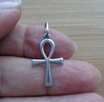 zilveren hanger ANKH kruis [134], Sieraden, Tassen en Uiterlijk, Verzenden, Zo goed als nieuw, Kruis of Symbool, Zilver