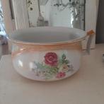 Oude pot met rozen, Antiek en Kunst, Ophalen of Verzenden