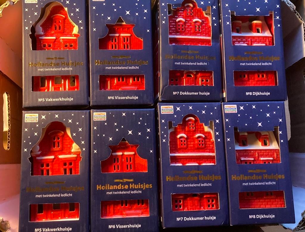Hollandse Huisje Postcodeloterij alle nr‘s op voorraad va, Diversen, Kerst, Ophalen of Verzenden, Zo goed als nieuw