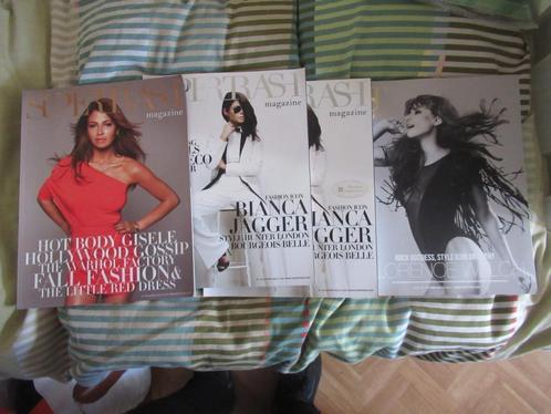 4 x SUPERTRASH MAGAZINES oa Bündchen, B. Jagger, Florence W., Boeken, Tijdschriften en Kranten, Nieuw, Overige typen, Ophalen of Verzenden