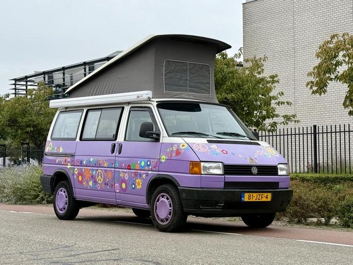 Volkswagen T4 California Beach AUT 1993 241000, Caravans en Kamperen, Campers, Bedrijf, tot en met 4, Buscamper of Camperbus, Volkswagen