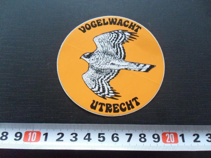 stickers Utrecht vogelwacht, Verzamelen, Stickers, Zo goed als nieuw, Ophalen