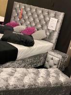 Boxspring gratis af te halen – 160 cm, Huis en Inrichting, Ophalen, Gebruikt, Tweepersoons, 200 cm