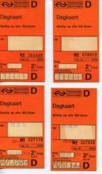 oude treinkaartjes NS Dagkaart, Ophalen of Verzenden, Gebruikt, Trein, Overige typen