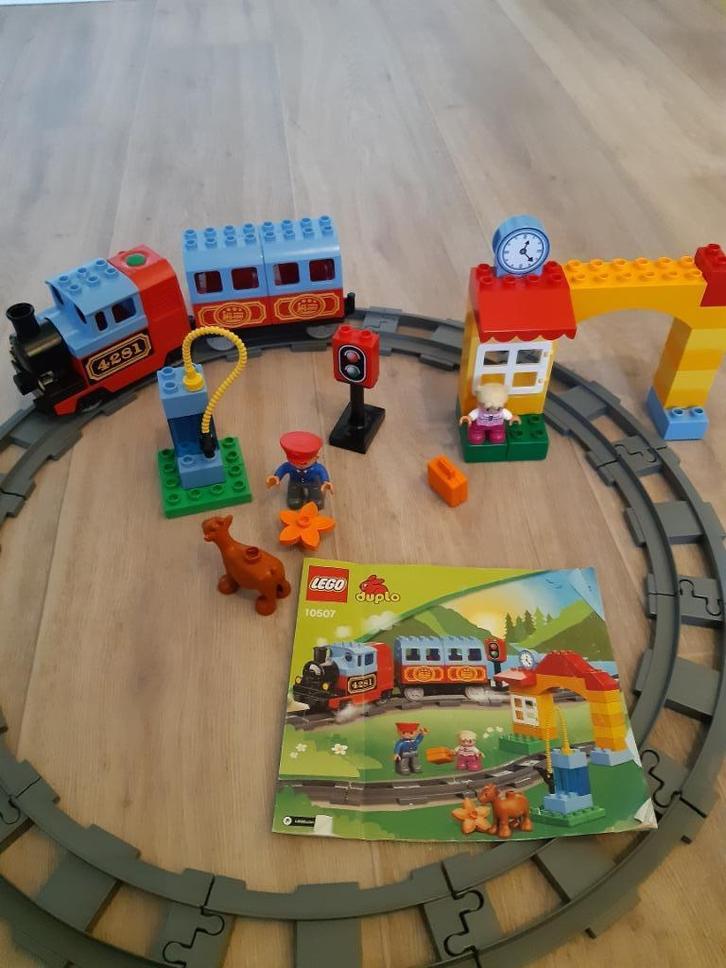 Lego Duplo trein, Kinderen en Baby's, Speelgoed | Duplo en Lego, Gebruikt, Duplo, Complete set, Ophalen of Verzenden