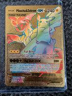 Pikachu&Zekrom GX Rainbow Secret Rare 184/181, Hobby en Vrije tijd, Verzamelkaartspellen | Pokémon, Ophalen of Verzenden, Losse kaart