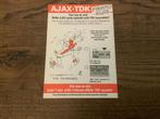 Ajax spelerskaart 1983 Dick Schoenaker Firato beurs zeldzaam, Ophalen of Verzenden, Zo goed als nieuw, Ajax, Spelerskaart