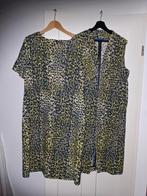 Mooie jurk met mouwloos gilet, Kleding | Dames, Jurken, Overige kleuren, Purper, Maat 42/44 (L), Ophalen of Verzenden