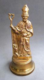 Omstreeks 1850 -1900 Devotie Verering Beeld Heilige Hubertus, Antiek en Kunst, Antiek | Religie, Ophalen of Verzenden