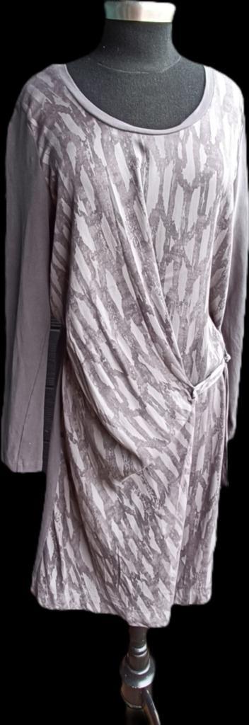 .nw Jurk Sandwich 42, Kleding | Dames, Jurken, Nieuw, Maat 42/44 (L), Grijs, Onder de knie, Ophalen of Verzenden