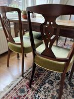 Set van 4 prachtige antieke eetkamerstoelen - stoelen, Huis en Inrichting, Stoelen, Vier, Zo goed als nieuw, Ophalen, Overige kleuren