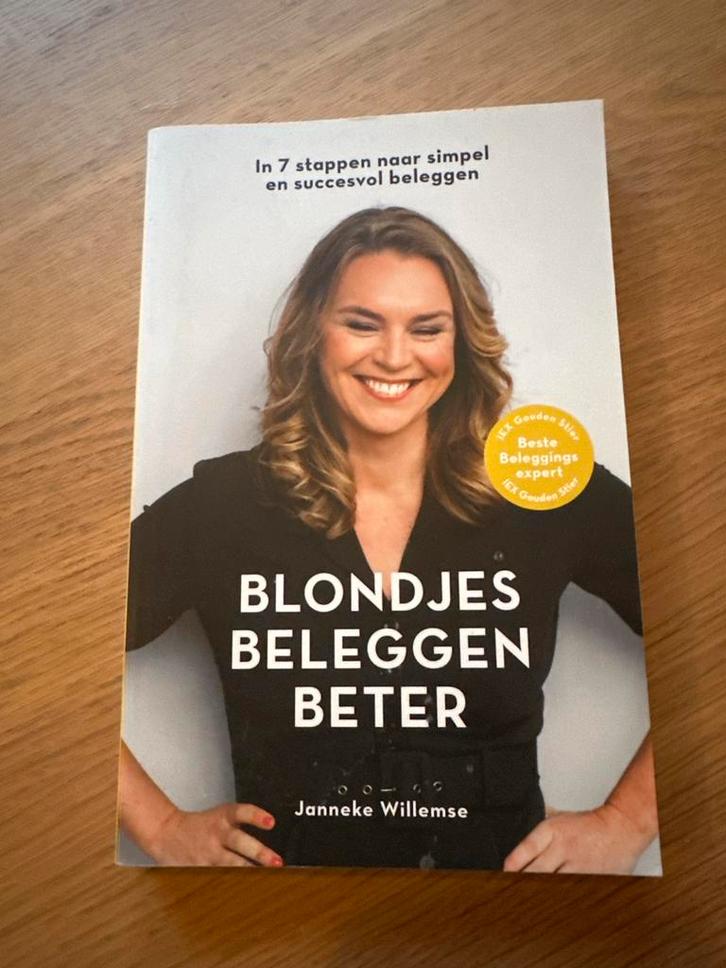 Blondjes Beleggen Beter - Janneke Willemse, Boeken, Economie, Management en Marketing, Zo goed als nieuw, Geld en Beleggen, Ophalen of Verzenden