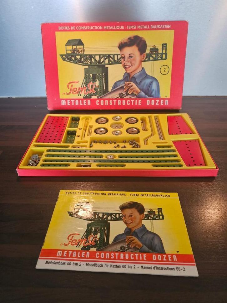 Temsi constructiedoos 2, Verzamelen, Speelgoed, Gebruikt, Ophalen of Verzenden