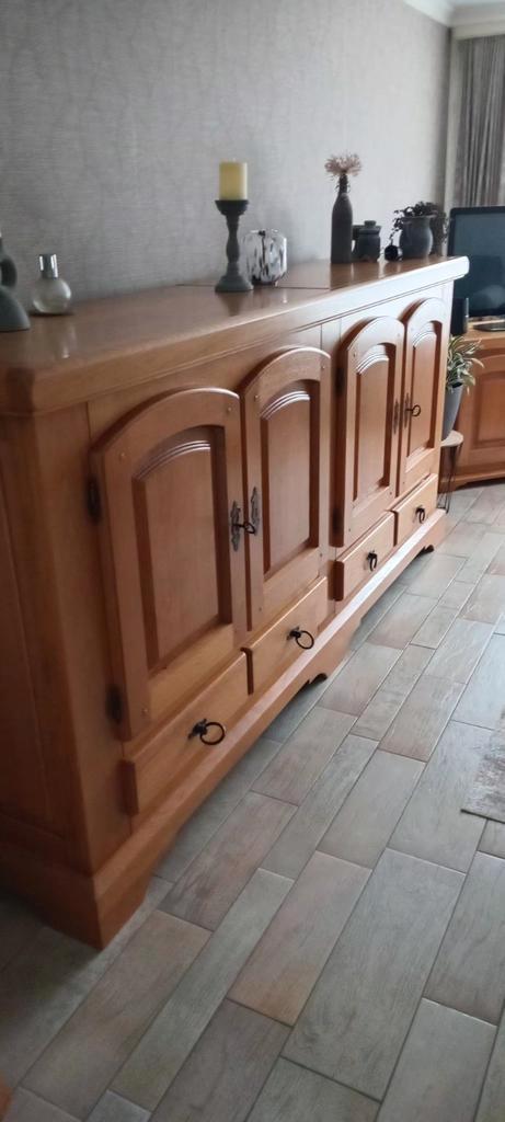 Complete Eiken Meubelset t.e.a.b, Huis en Inrichting, Kasten | Dressoirs, Gebruikt, 150 tot 200 cm, 25 tot 50 cm, Met lade(s)