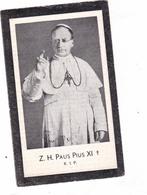 Heilige Vader PIUS XI  1857-1939, Verzamelen, Bidprentjes en Rouwkaarten, Bidprentje, Verzenden