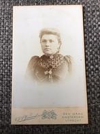 CDV, Dame, C.J.L. Vermeulen, Den Haag, Carte de Visite 4, Verzamelen, Verzenden, Voor 1940, Gebruikt, Foto