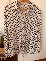 Nieuwe wit/zwart travelstof blouse, Zoso, maat S, Kleding | Dames, Ophalen, Wit, Nieuw, Maat 36 (S)