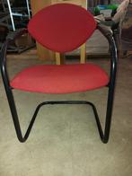 Te koop 8 kantoorstoelen, Ophalen of Verzenden, Gebruikt, Rood