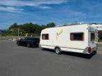Knaus Sudwind 450 BJ. 2002 + Isabella voortent, Caravans en Kamperen, Caravans, Koelkast, Rondzit, 750 - 1000 kg, Particulier
