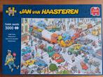 Puzzel Jan van Haasteren 3000 stukjes 'verkeerschaos', Ophalen of Verzenden, Meer dan 1500 stukjes, Zo goed als nieuw, Legpuzzel