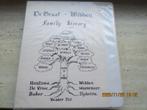 Familiehistorie De Graaf - Wibben, Boeken, Ophalen of Verzenden, Gelezen