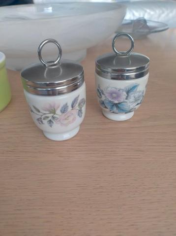 Royal Worcester Egg coddler - Set van 2 beschikbaar voor biedingen
