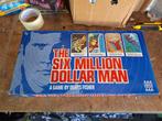 Vintage six million dollar man bordspel uit 1975, Ophalen of Verzenden, Gebruikt