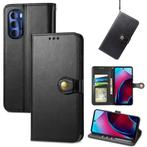 Luxe Wallet Case+Screenprotector voor Motorola Edge 30 Zwart, Telecommunicatie, Mobiele telefoons | Hoesjes en Frontjes | Overige merken