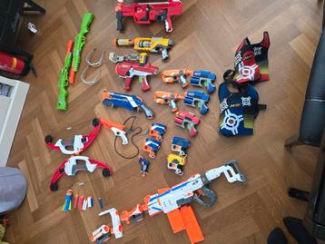 NERF MEGA pakket PAKKET 18 STUKS oa Regulator,Roughcut,Bow beschikbaar voor biedingen