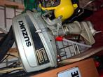Suzuki 5 pk kortstaart bb motor compleet met tank, Watersport en Boten, Ophalen, Gebruikt