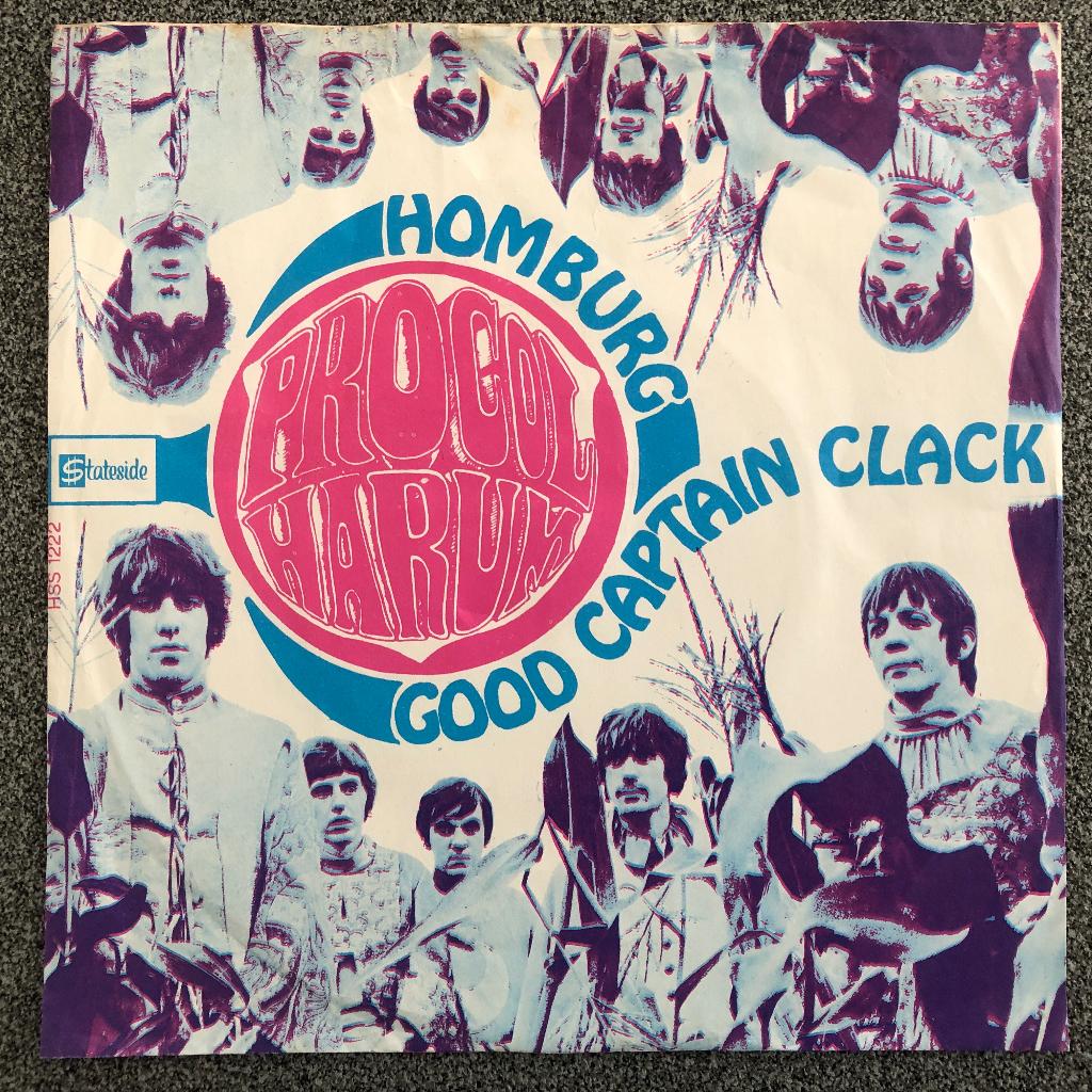 Vinyl Singel 7" Procol Harum - Homburg, Cd's en Dvd's, Vinyl Singles, Gebruikt, 7 inch, Single, Ophalen of Verzenden
