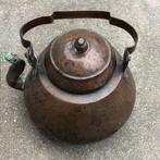 Antieke roodkoperen waterketel, z.g. appèlketel, Antiek en Kunst, Antiek | Koper en Brons, Ophalen of Verzenden, Koper