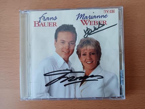 hele mooie cd Frans Bauer en Marianne Weber "gesigneerd", Cd's en Dvd's, Cd's | Nederlandstalig, Levenslied of Smartlap, Ophalen of Verzenden