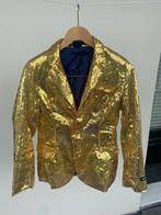 Colbert jasje goud glitter kind tiener, Kinderen en Baby's, Ophalen of Verzenden, Zo goed als nieuw, Jongen of Meisje, Jas