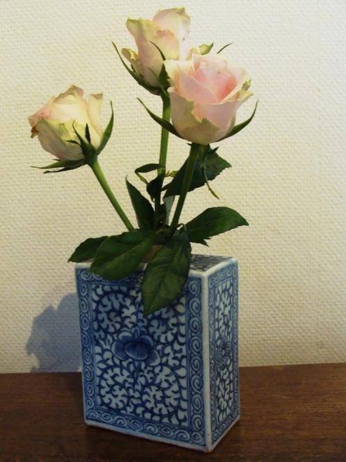 Antieke Chinese  porseleinen Theebus/Bloemenvaas, Antiek en Kunst, Kunst | Niet-Westerse kunst, Ophalen of Verzenden