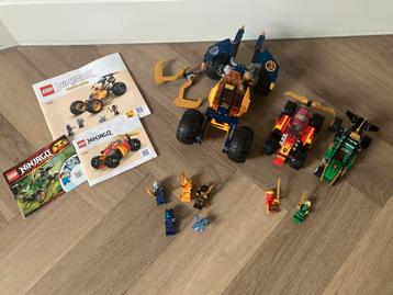 3 sets Lego Ninjago  71700 - 71811 - 71780  beschikbaar voor biedingen