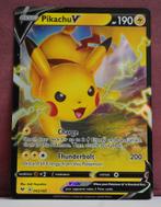 Pikachu V 043-185 Vived Voltage Pokémon Kaart, Hobby en Vrije tijd, Verzamelkaartspellen | Pokémon, Verzenden, Nieuw, Losse kaart