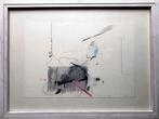 tekening in lijst 1979 van Jo van Dreumel, Antiek en Kunst, Kunst | Tekeningen en Foto's, Ophalen