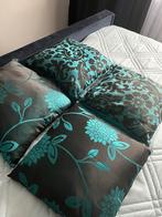 4 satijnen kussentjes samen, Verzenden, Zo goed als nieuw, Vierkant