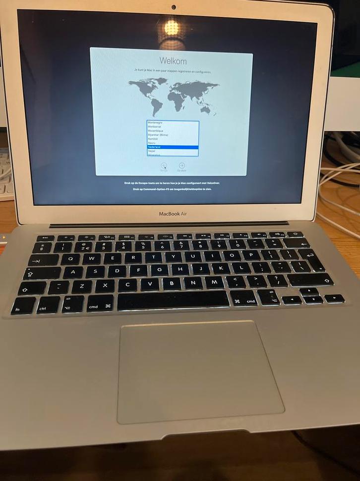MacBook Air - 13 inch scherm, Computers en Software, Apple Macbooks, Gebruikt, MacBook Air, 13 inch, Minder dan 2 Ghz, 128 GB of minder
