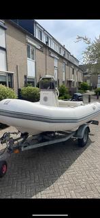 Zodiac Yachtline 340 mercury f20 (nieuw), Watersport en Boten, Ophalen, Zo goed als nieuw