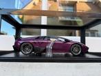 1:18 Lamborghini Murcielago LP670-4 SV Purple Autoart 74628, Hobby en Vrije tijd, Modelauto's | 1:18, Gebruikt, Auto, Autoart
