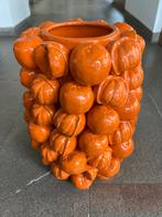 Kare Design Vaas Sicily Oranje, Gebruikt, Aardewerk of Porselein, Oranje, Ophalen of Verzenden