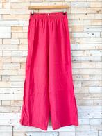 Twister linnen broek roze/rood, maat 2 (46/48) - NP 119,95, Kleding | Dames, Maat 46/48 (XL) of groter, Nieuw, Ophalen of Verzenden