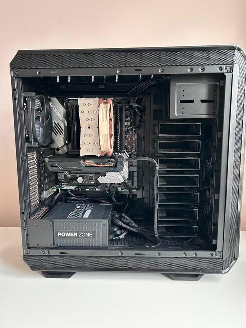 Desktop PC - AMD Threadripper, 32 Gb, 1050 Ti, SSD 500 Gb, Computers en Software, Desktop Pc's, Zo goed als nieuw, 3 tot 4 Ghz